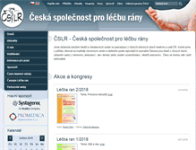 Tablet Screenshot of cslr.cz